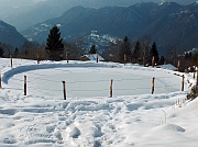 Salita pomeridiana al MONTE SUCHELLO (1541 m.) ben innevato da Costa Serina l 25 gennaio 2013  - FOTOGALLERY